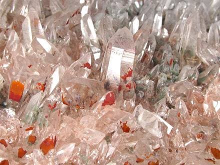 マニカランクォーツ 原石 水晶 マニカラン産 クラスター
