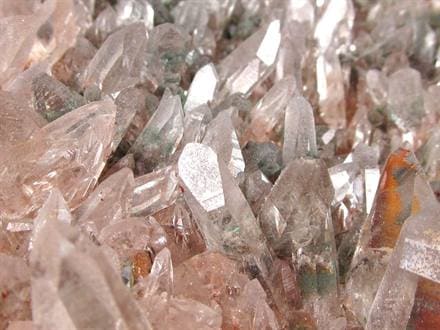 マニカランクォーツ 原石 水晶 マニカラン産 クラスター