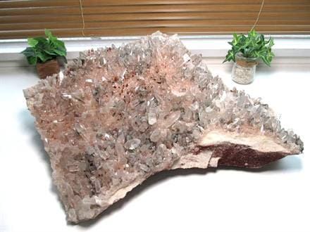 マニカランクォーツ 原石 水晶 マニカラン産 クラスター