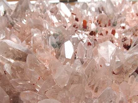 マニカランクォーツ 原石 水晶 マニカラン産 クラスター
