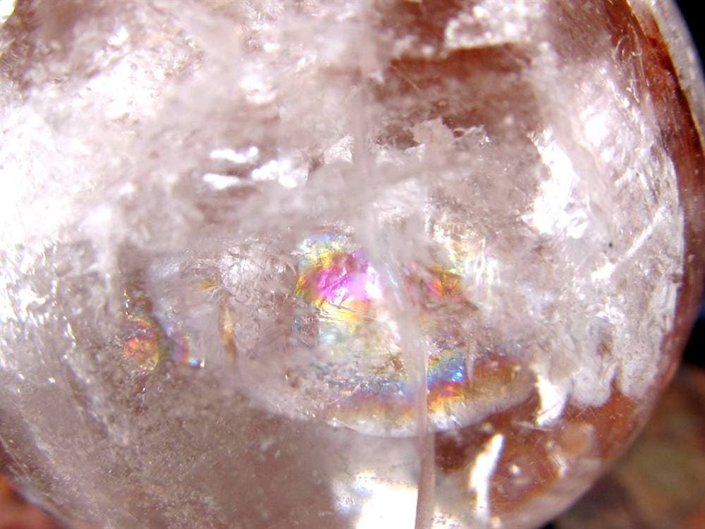 マニカランクォーツ 丸玉 水晶 マニカラン ヒマラヤ スフィア