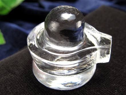 マニカランクォーツ シバリンガム ヨニ 水晶 マニカラン産 ヒマラヤ シヴァ神