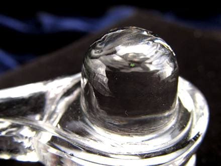 マニカランクォーツ シバリンガム ヨニ 水晶 マニカラン産 ヒマラヤ シヴァ神