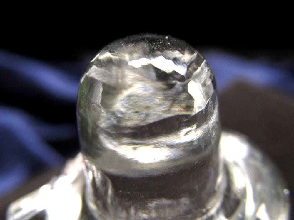 マニカランクォーツ シバリンガム ヨニ 水晶 マニカラン産 ヒマラヤ シヴァ神