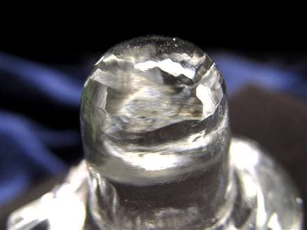 マニカランクォーツ シバリンガム ヨニ 水晶 マニカラン産 ヒマラヤ シヴァ神