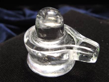 マニカランクォーツ シバリンガム ヨニ 水晶 マニカラン産 ヒマラヤ シヴァ神