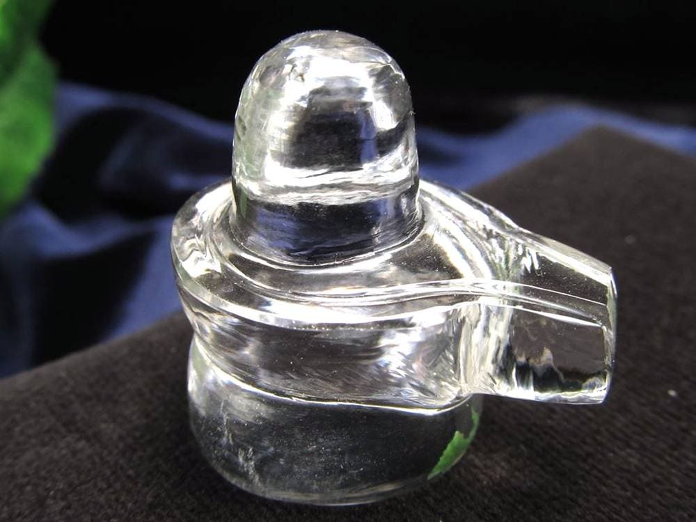 マニカランクォーツ シバリンガム ヨニ 水晶 マニカラン産 ヒマラヤ シヴァ神