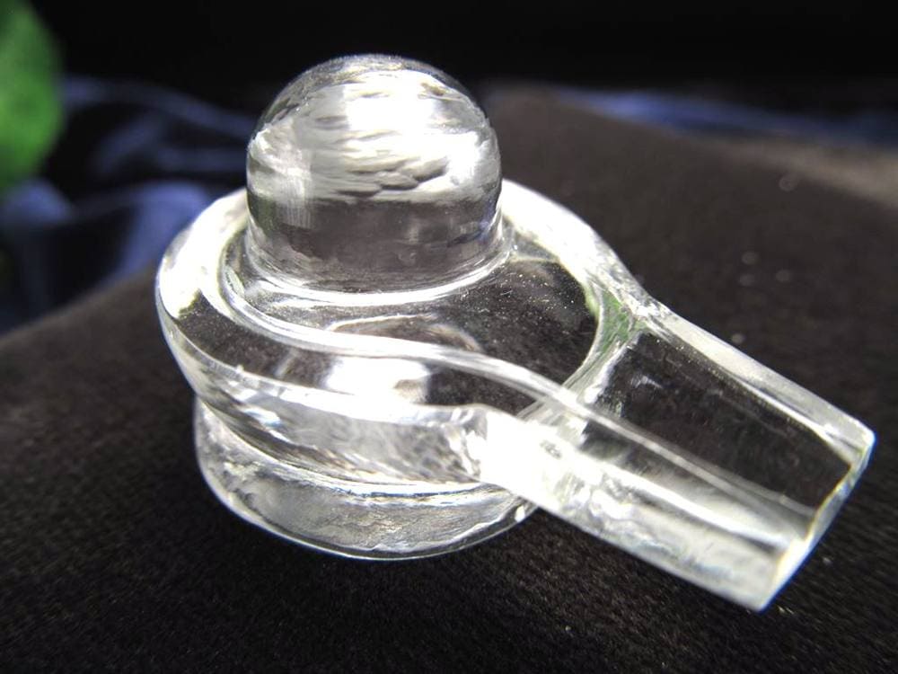 マニカランクォーツ シバリンガム ヨニ 水晶 マニカラン産 ヒマラヤ シヴァ神