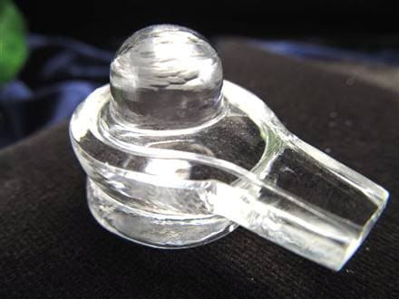 マニカランクォーツ シバリンガム ヨニ 水晶 マニカラン産 ヒマラヤ シヴァ神