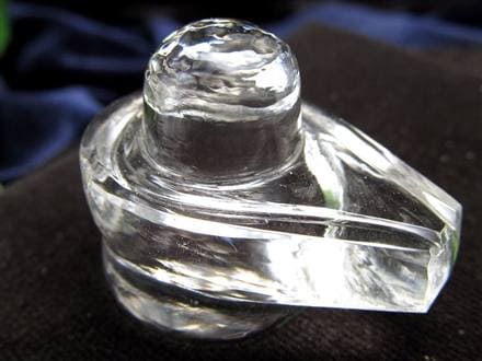 マニカランクォーツ シバリンガム ヨニ 水晶 マニカラン産 ヒマラヤ シヴァ神