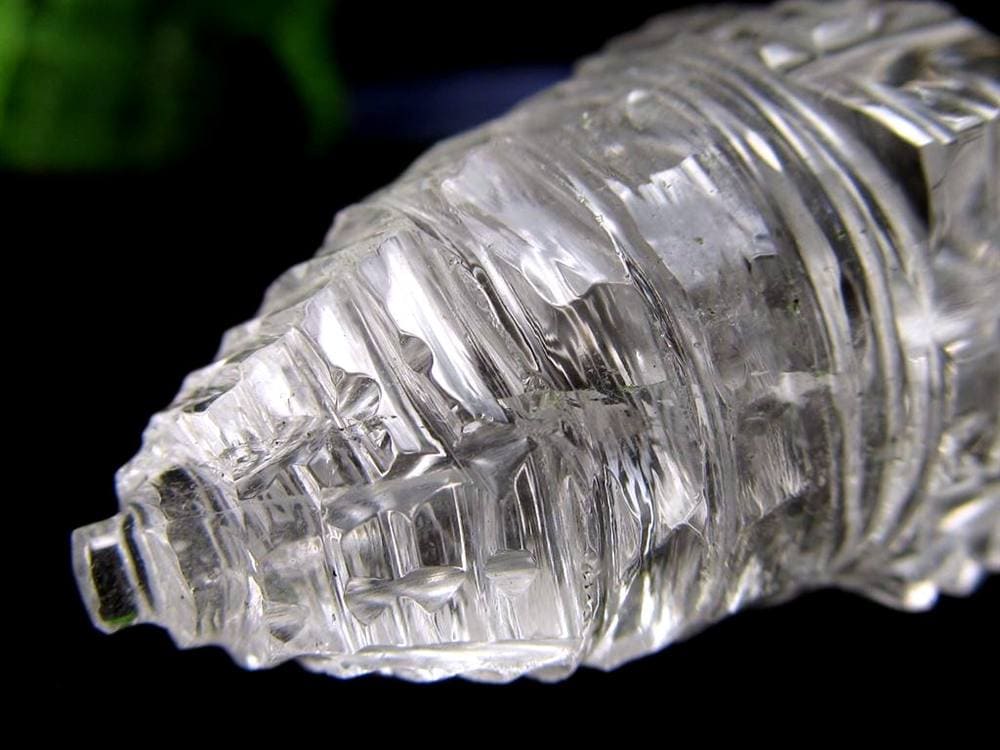 マニカランクォーツ シュリヤントラ 水晶 マニカラン産 ヒマラヤ ヤントラ
