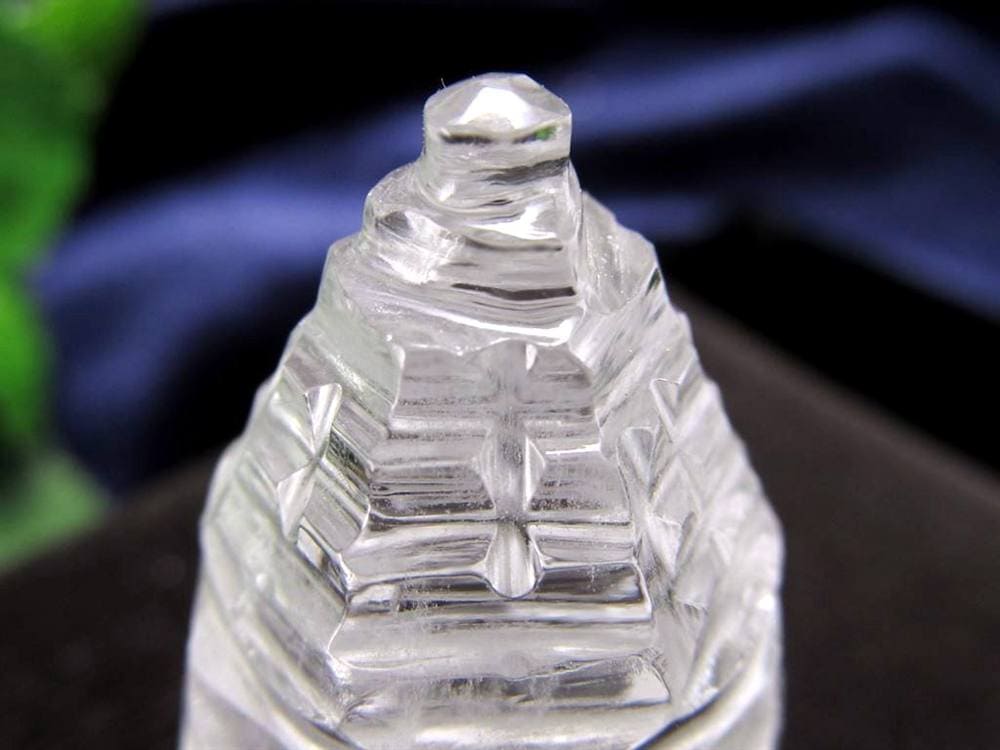 マニカランクォーツ シュリヤントラ 水晶 マニカラン産 ヒマラヤ ヤントラ