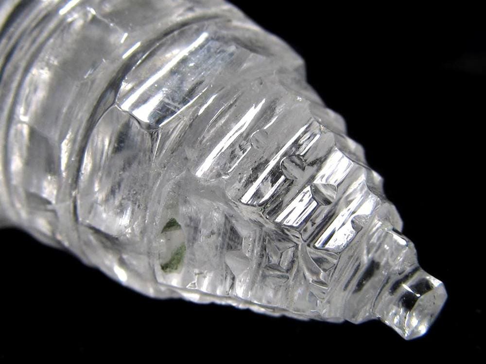 マニカランクォーツ シュリヤントラ 水晶 マニカラン産 ヒマラヤ ヤントラ