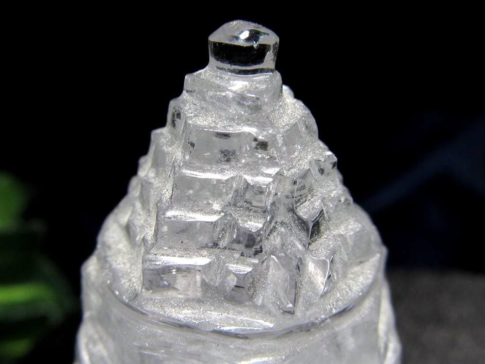 マニカランクォーツ シュリヤントラ 水晶 マニカラン産 ヒマラヤ ヤントラ