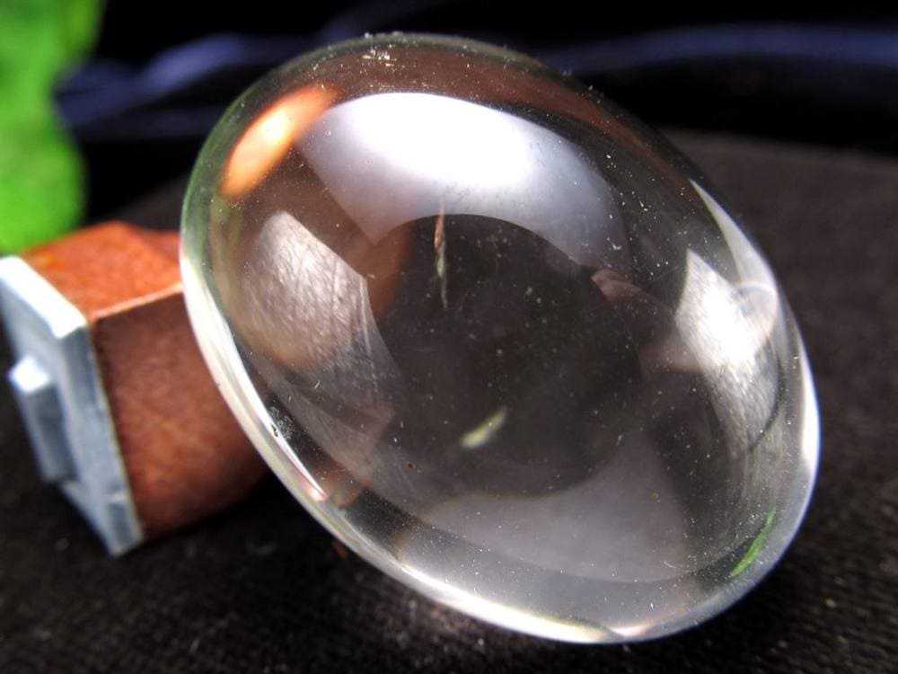 マニカランクォーツ シバリンガム 水晶 マニカラン産 ヒマラヤ シヴァ神