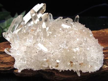 マニカランクォーツ 原石 水晶 マニカラン産 クラスター