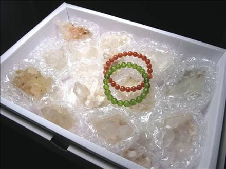 マニカランクォーツ 原石 水晶 マニカラン産 クラスター