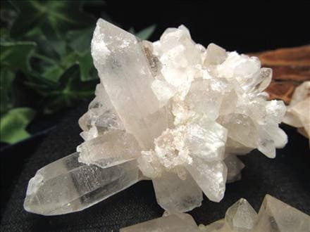 マニカランクォーツ 原石 水晶 マニカラン産 クラスター