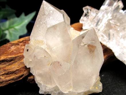 マニカランクォーツ 原石 水晶 マニカラン産 クラスター