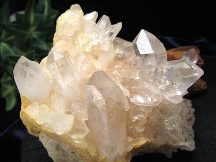 マニカランクォーツ 原石 水晶 マニカラン産 クラスター