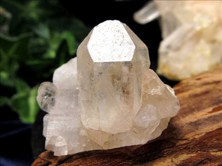 マニカランクォーツ 原石 水晶 マニカラン産 クラスター