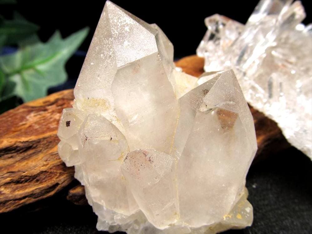 マニカランクォーツ 原石 水晶 マニカラン産 クラスター