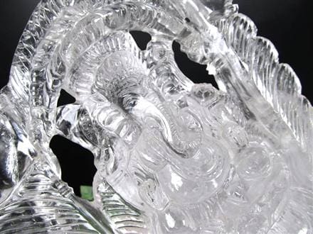 ガネーシャ 夢を叶える象 マニカラン水晶 ヒマラヤ水晶 天然石ガネーシャ