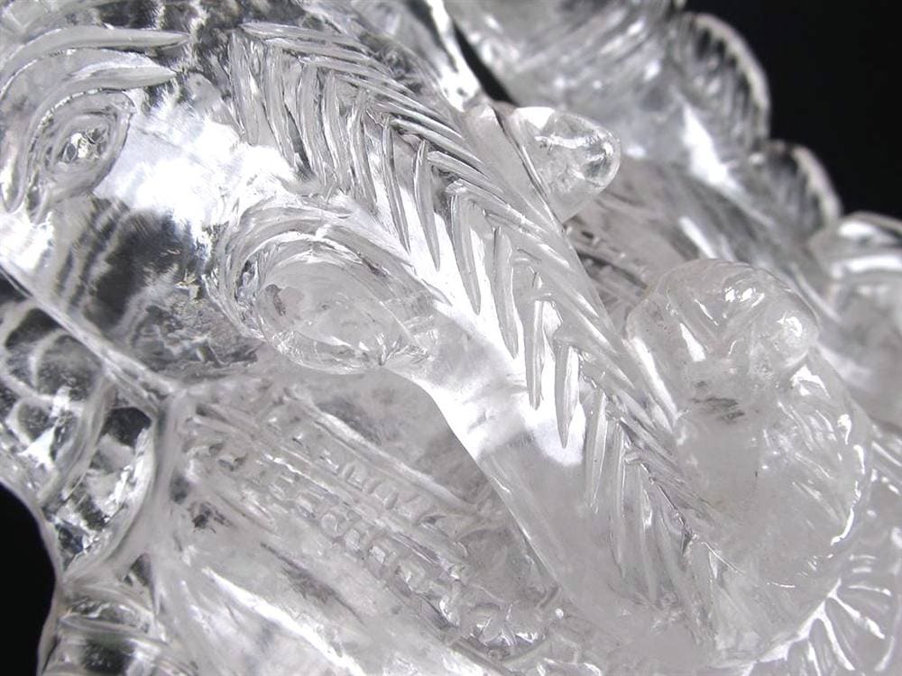 ガネーシャ 夢を叶える象 マニカラン水晶 ヒマラヤ水晶 天然石ガネーシャ