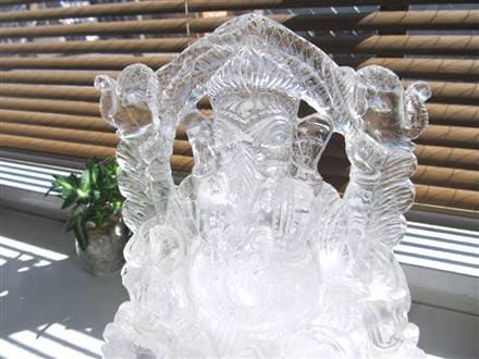 ガネーシャ 夢を叶える象 マニカラン水晶 ヒマラヤ水晶 天然石ガネーシャ