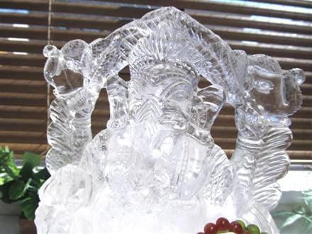 ガネーシャ 夢を叶える象 マニカラン水晶 ヒマラヤ水晶 天然石ガネーシャ