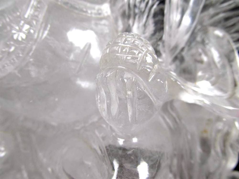 ガネーシャ 夢を叶える象 マニカラン水晶 ヒマラヤ水晶 天然石ガネーシャ