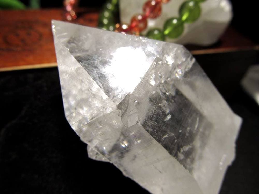 マニハール産 ヒマラヤ マニハール産水晶 水晶ポイント 浄化