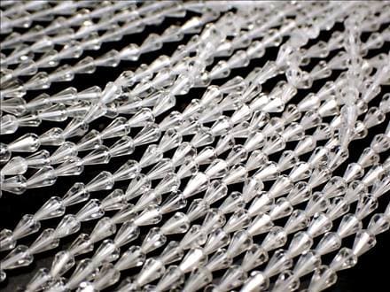 水晶 クリスタル ドロップカット ネックレスパーツ ブレスパーツ