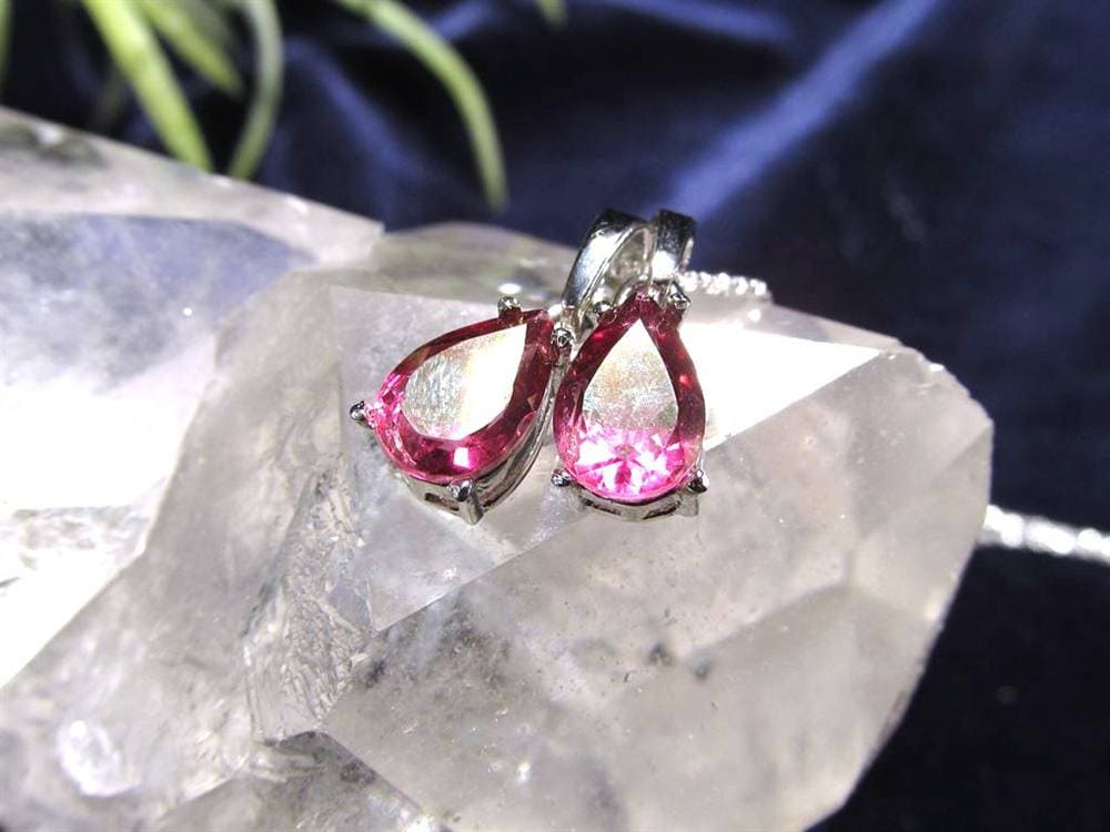 ピンクトパーズ ペンダントトップ Silver925 シルバー トパーズ