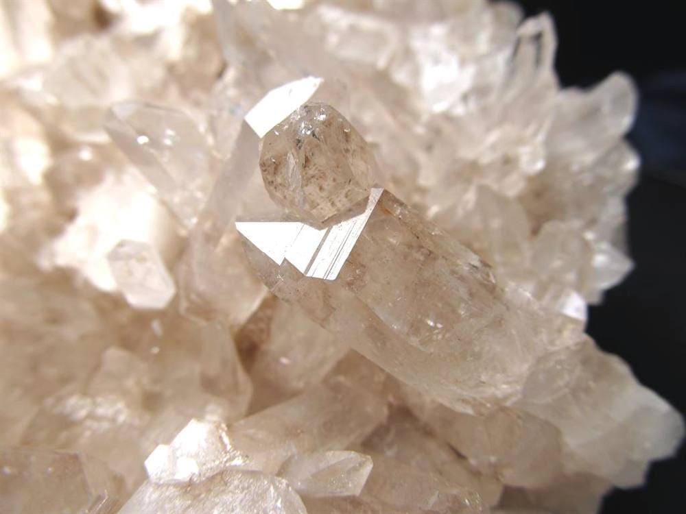 マニカランクォーツ 原石 水晶 マニカラン産 クラスター