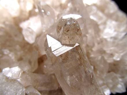 マニカランクォーツ 原石 水晶 マニカラン産 クラスター