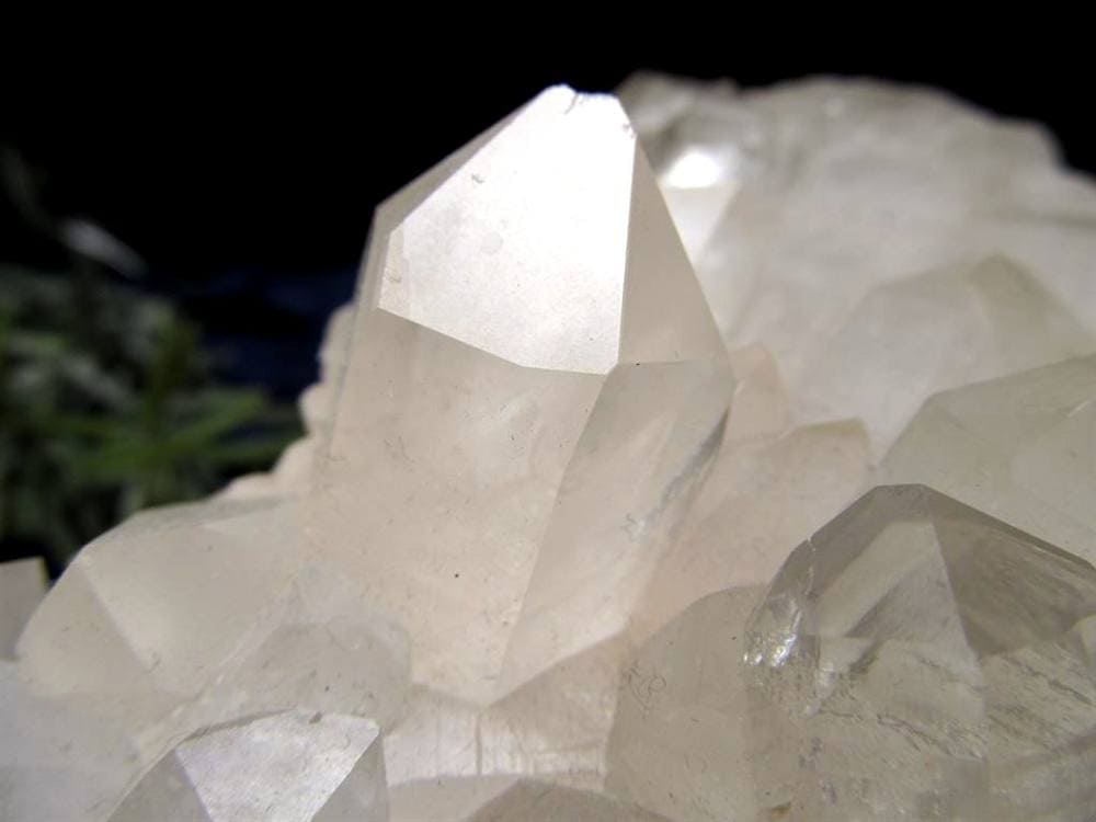 マニカランクォーツ 原石 水晶 マニカラン産 クラスター