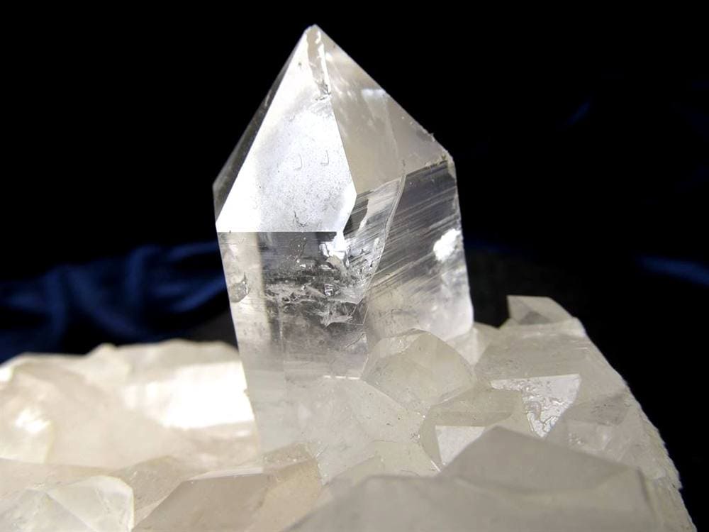 マニカランクォーツ 原石 水晶 マニカラン産 クラスター