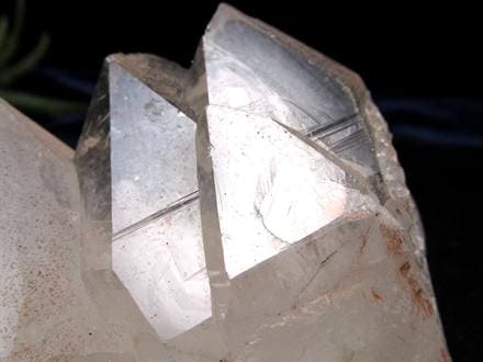 マニカランクォーツ 原石 水晶 マニカラン産 クラスター