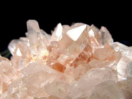 マニカランクォーツ 原石 水晶 マニカラン産 クラスター