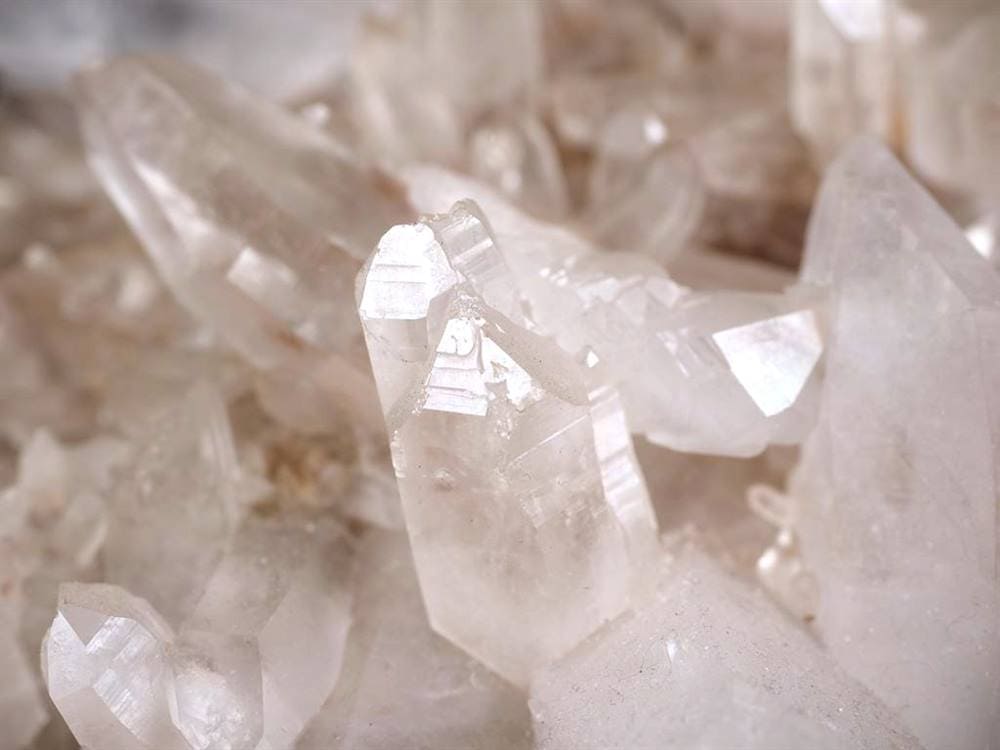 マニカランクォーツ 原石 水晶 マニカラン産 クラスター