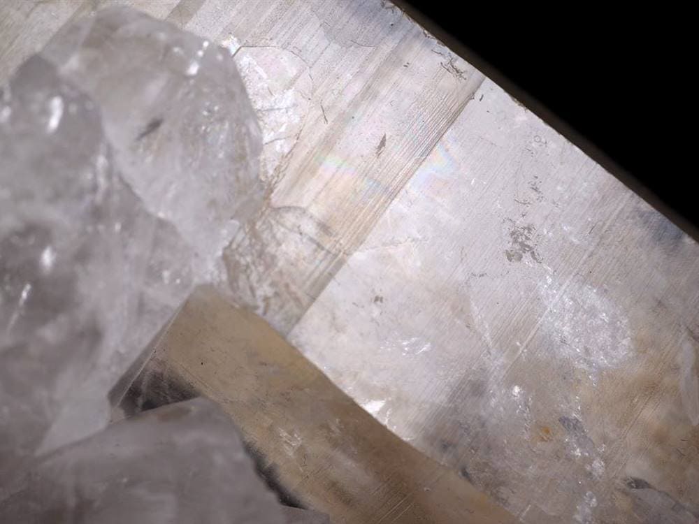 マニカランクォーツ 原石 水晶 マニカラン産 クラスター