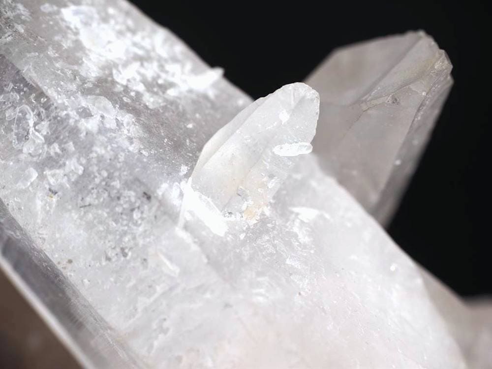 マニカランクォーツ 原石 水晶 マニカラン産 クラスター