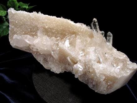 マニカランクォーツ 原石 水晶 マニカラン産 クラスター