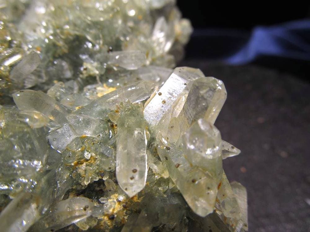 マニカランクォーツ 原石 水晶 マニカラン産 クラスター