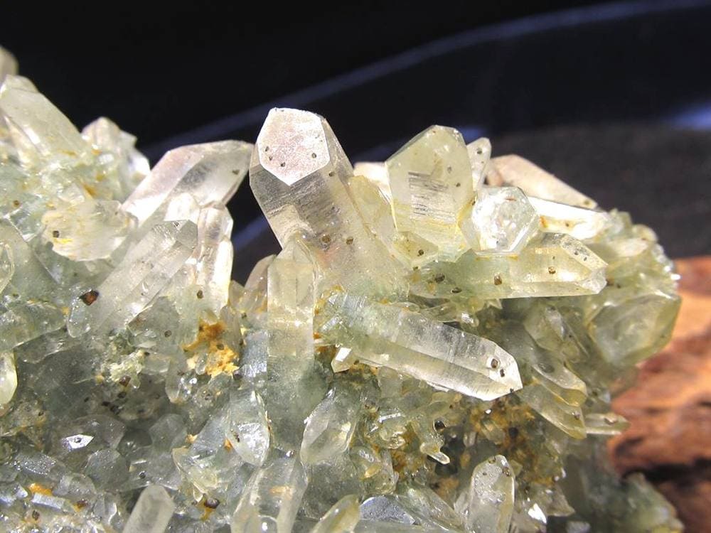 マニカランクォーツ 原石 水晶 マニカラン産 クラスター