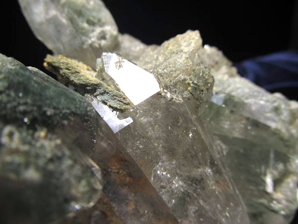 マニカランクォーツ 原石 水晶 マニカラン産 クラスター