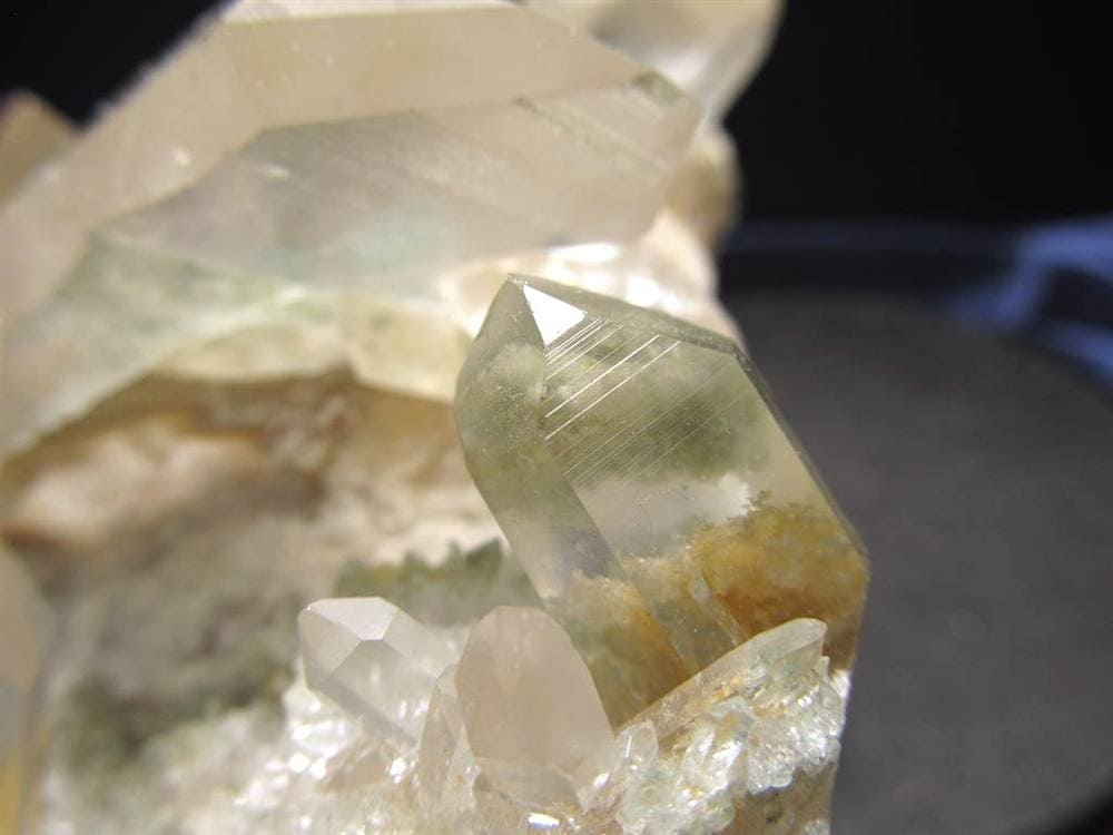 マニカランクォーツ 原石 水晶 マニカラン産 クラスター