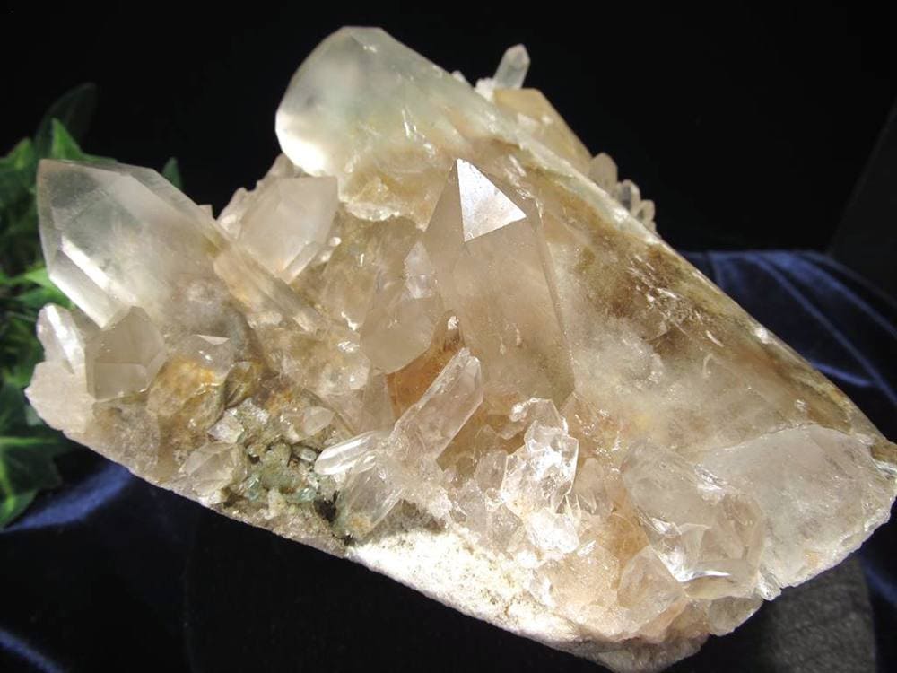 マニカランクォーツ 原石 水晶 マニカラン産 クラスター