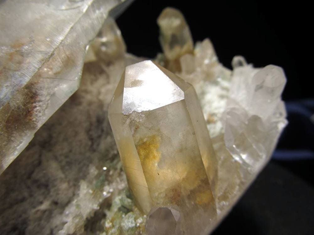 マニカランクォーツ 原石 水晶 マニカラン産 クラスター